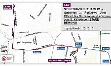 154 i 167 zamienią się trasami? ZTM ma sposób na opóźnienia