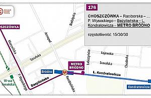 176 na nowej trasie. Częstotliwość kursów wciąż bardzo słaba