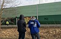 Pomazali ekran akustyczny. Grozi za to więzienie