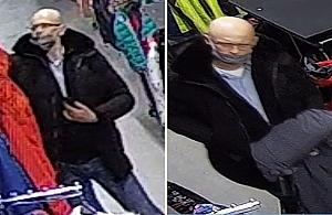 Mężczyzna ukradł damską kurtkę. Szuka go policja