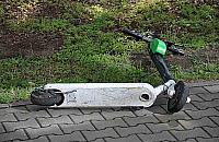 Włoski temperament na warszawskiej hulajnodze. To musiało skończyć się mandatem