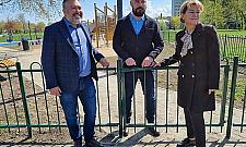 Lazurowa Wyspa otwarta. Nowy plac zabaw w parku na Jelonkach