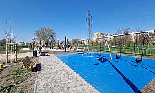 Lazurowa Wyspa otwarta. Nowy plac zabaw w parku na Jelonkach