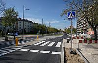 Sokratesa otwarta dla kierowców, chodniki wciąż rozgrzebane