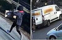 Bezczelny złodziej na Tarchominie. Okradł kuriera