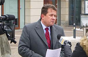 Prezydent Legionowa siarczyście zaklął. Co chciał podkreślić?