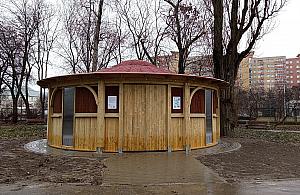 Tężnia na Bródnie już działa. W budowie jest kolejna