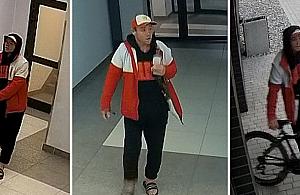 W klapkach i z "małpką" w dłoni. Złodziej całkowicie przypadkowy?