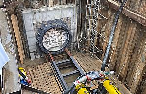 Ruch wahadłowy na Nocznickiego. Budowa kolektora się rozkręca