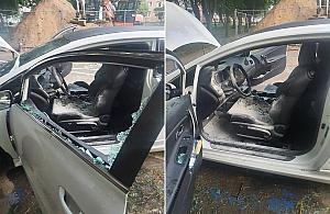 Ze złości na partnerkę podpalił komuś samochód