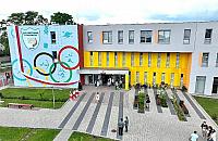 Olimpijski mural ozdobił szkołę przy Ostródzkiej