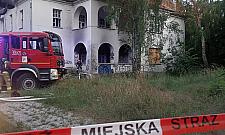 Pożar na Bemowie. Płonął budynek dawnej Wytwórni Amunicji przy Waldorffa