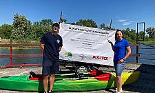 Bezpłatna wypożyczalnia kajaków w Porcie Żerańskim. "Pięć kajaków na całą Białołękę"