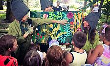 Latający Teatr Sztuki Ciała odwiedza bielańskie parki