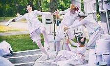 Latający Teatr Sztuki Ciała odwiedza bielańskie parki