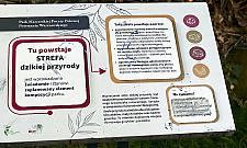 Strefa "dzikiej" przyrody w sąsiedztwie blokowiska i trasy szybkiego ruchu