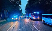 Śmiertelny wypadek w Jabłonnie. "Zjechał na przeciwległy pas ruchu"