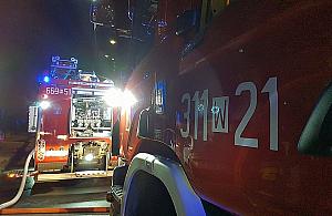 Tragiczny finał pożaru na Bródnie. Policja zatrzymała mężczyznę