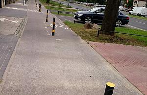 Czy ścieżka rowerowa na Połczyńskiej jest bezpieczna?