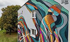 Niezwykły mural powstał na Słodowcu