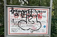 Dewastacje na skwerze Psa Fafika. Czy jest jakiś pomysł na wandali?