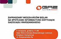 Wkrótce ruszy budowa Gazociągu Warszawskiego. Ważne spotkanie z mieszkańcami Bielan