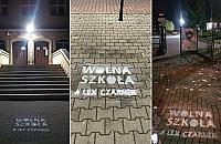 Protest przeciwko "lex Czarnek 2.0" na Bielanach. "Kolejny etap deformy edukacji"