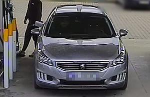 Zatankował do pełna i... zwiał. Miał kradzione blachy