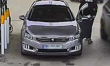 Zatankował do pełna i... zwiał. Miał kradzione blachy