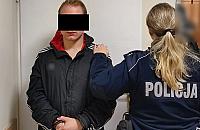 Wybił szybę, okradł sklep. Zdradziła go krew na śniegu