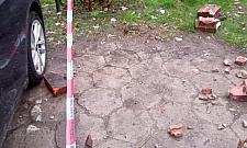 O włos od tragedii na Woli. Runął czterometrowy mur