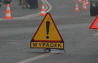 Bus Poczty Polskiej przewrócił się na S8. Kierowca był pijany