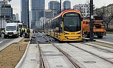 Tramwaj wraca na Prostą, Kasprzaka i Skierniewicką