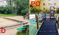 Wielka metamorfoza małego placu zabaw