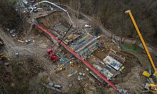 Oficjalnie: wiadukt nad krzaczkami przejezdny w czerwcu