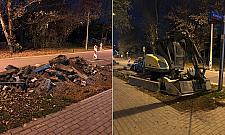 Zmienili parking w "trawnik". Kierowcy dalej parkują