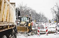Sobieskiego z jednym pasem. B�d� ogromne utrudnienia