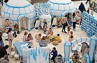 Poznaj świat niskich temperatur. W Galerii Północnej ruszyła strefa edukacji z "zorzą polarną"