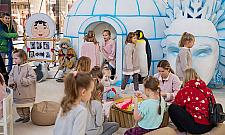 Poznaj świat niskich temperatur. W Galerii Północnej ruszyła strefa edukacji z "zorzą polarną"