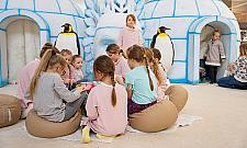 Poznaj świat niskich temperatur. W Galerii Północnej ruszyła strefa edukacji z "zorzą polarną"