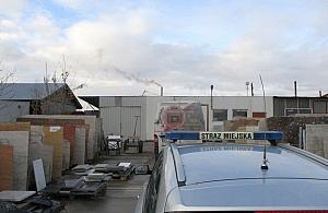 Kamieniarz zatruwał dzielnicę. Spalał odpady budowlane