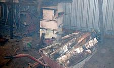 Nad okolicą unosił się dym. Interweniowali strażnicy