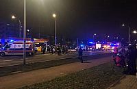 Kolejny taki wypadek na Nowodworach. Kierowca wjechał pod tramwaj