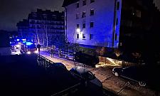 Groźne dachowanie na Białołęce. Kierowca rozbił cztery auta