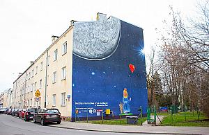 Na Targówku powstał "mural nadziei"