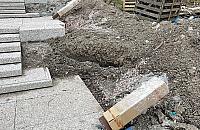 Park pod Kopcem Powstania zdewastowany