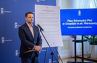 Trzaskowski wprowadza "plan równości płci". 72% urzędników to kobiety