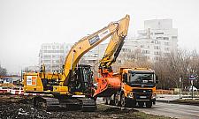 Utrudnienia na Belwederskiej i Gagarina. Budują tramwaj do Wilanowa