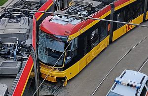 Zderzenie dwóch tramwajów na Bielanach. Cztery osoby ranne