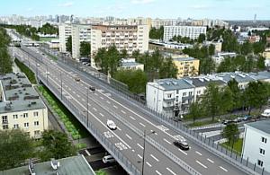 Rozpoczął się remont Trasy Łazienkowskiej na prawym brzegu